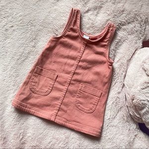 Old Navy Baby Girl Pink Overall Dress